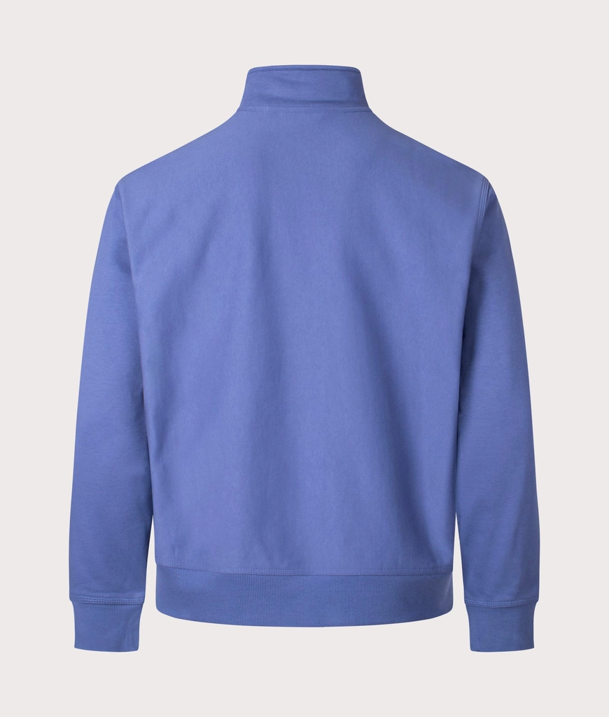 Carhartt WIP Mens Relaxed Fit Half Zip American Script Sweatshirt